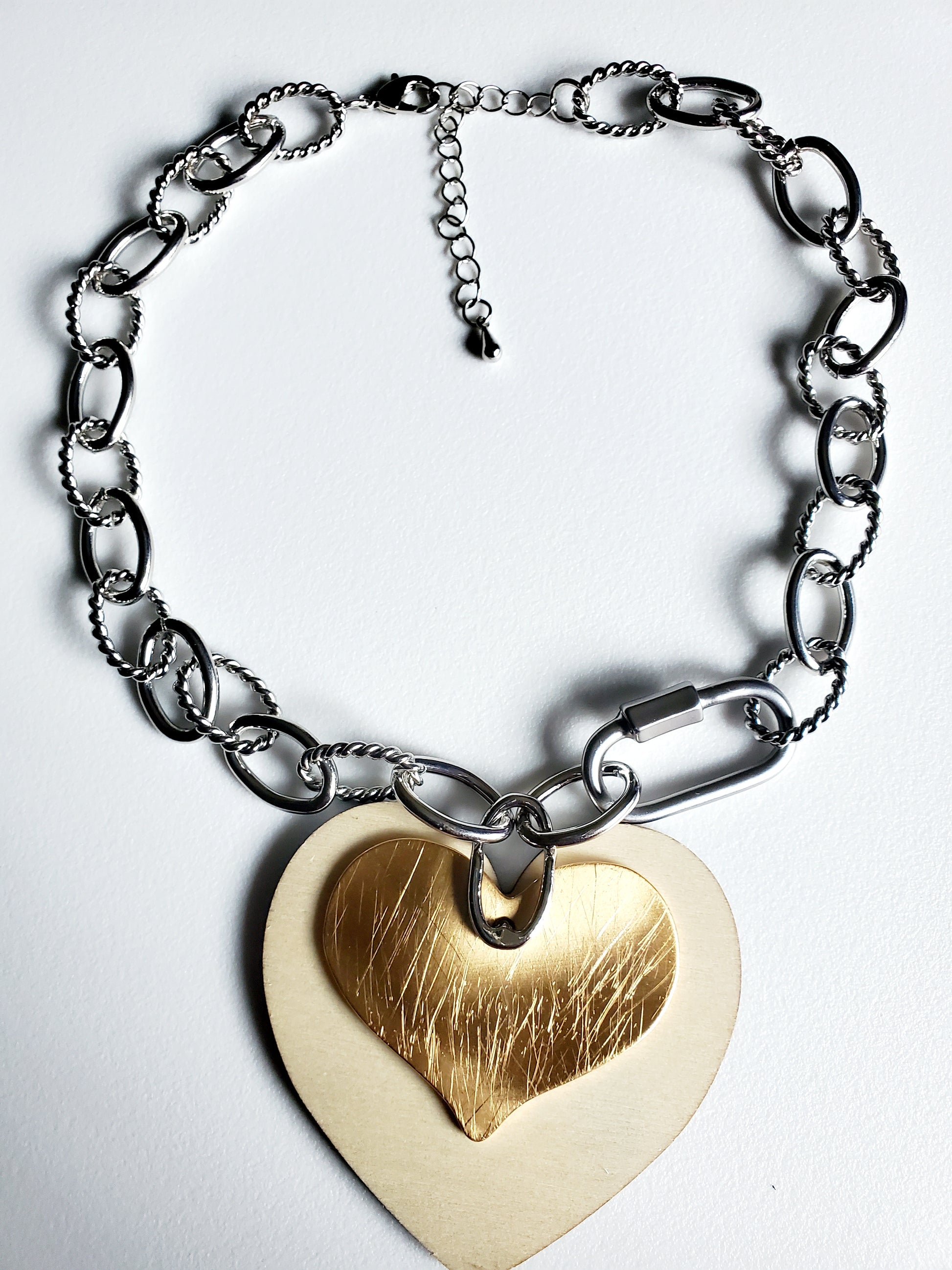 Hearts Desire Chain Link Necklace