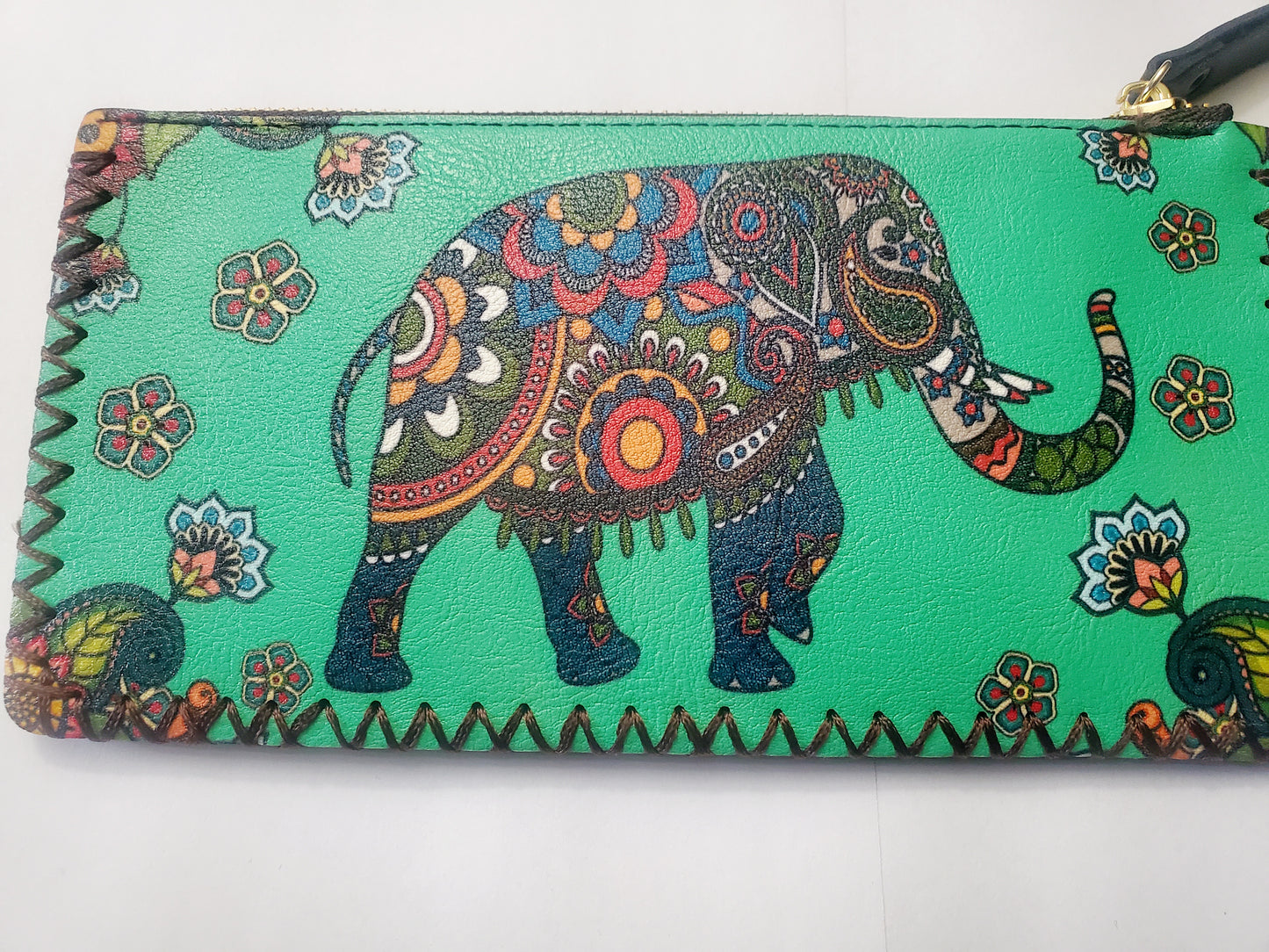 Elephant Wristlet Wallet