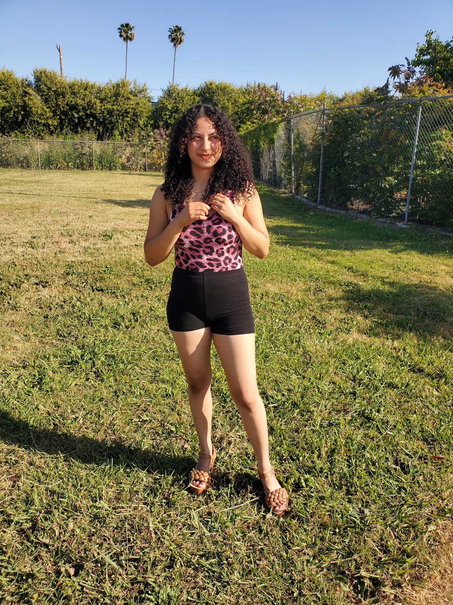 Cranberry Leopard Bodysuit