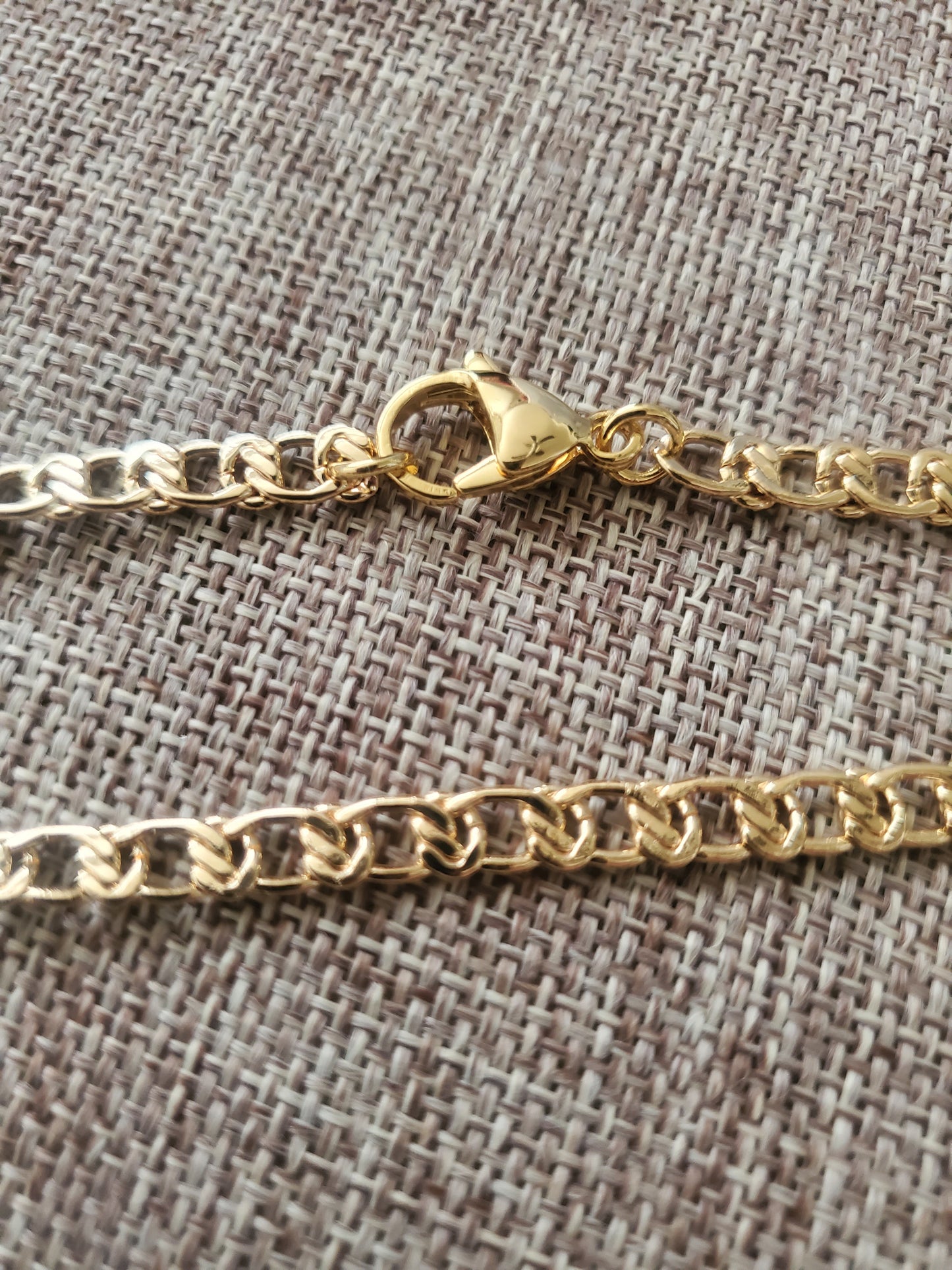 Chain Link Gold Plated Anklet