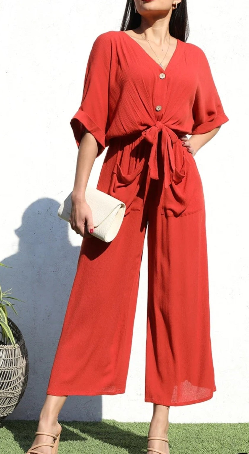 Daphne Woven Jumpsuit