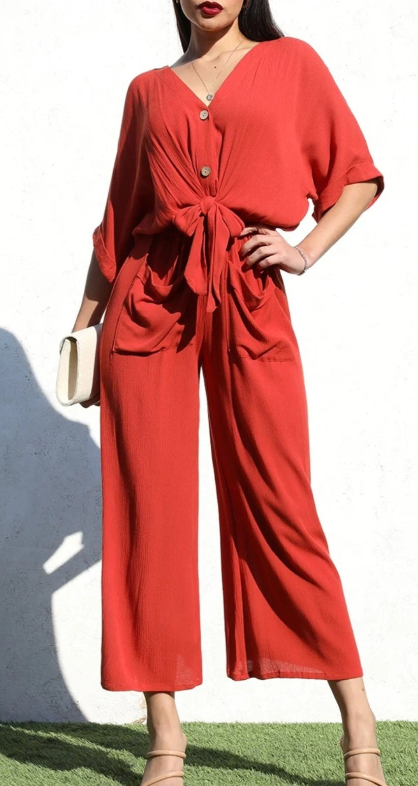 Daphne Woven Jumpsuit