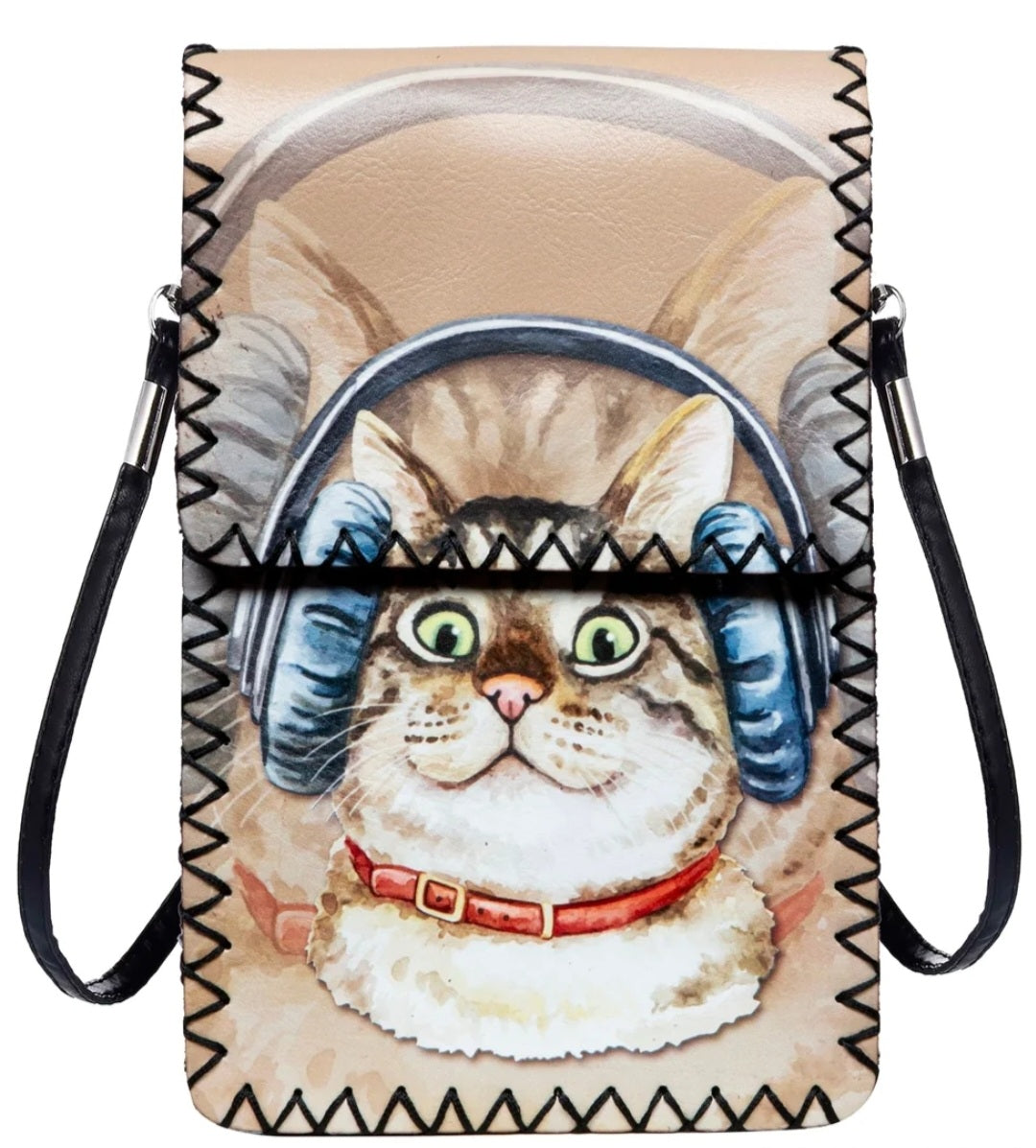 Charley the Cat Crossbody Bag 