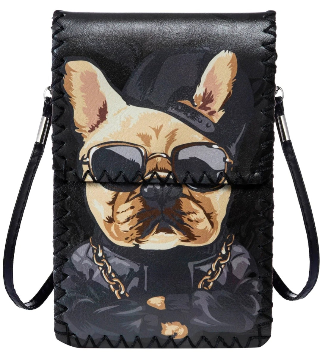 Hip-hop Doggie Crossbody Bag 