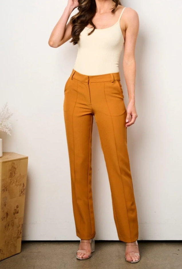 Brick Casual Pants/Size Small-Large 